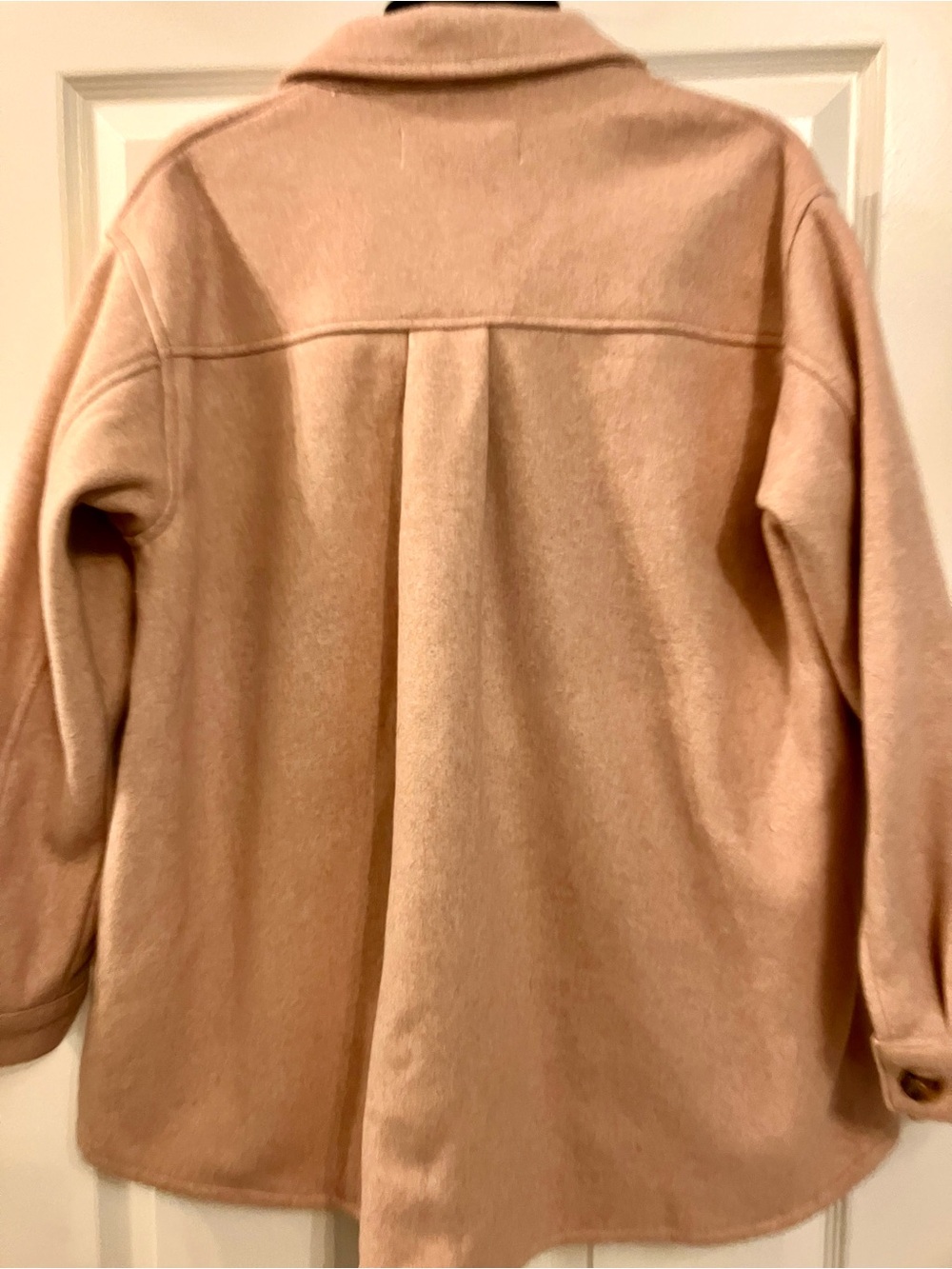 Love Tree Soft Pink Shacket - Picture 2 of 3